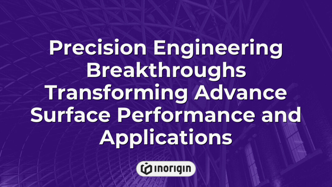 Advanced precision engineering techniques enhancing surface performance and expanding applications through innovative product design and state-of-the-art 3D printing technologies.