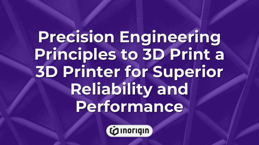 Advanced precision engineering techniques applied to 3D printing a high-performance 3D printer, ensuring superior reliability and enhanced functionality in product design and manufacturing.