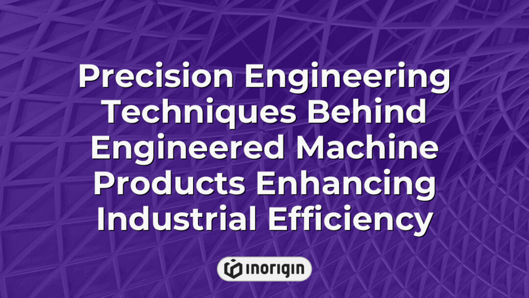 Advanced precision engineering techniques applied to machine components enhancing industrial efficiency through innovative design and mechanical optimization processes.