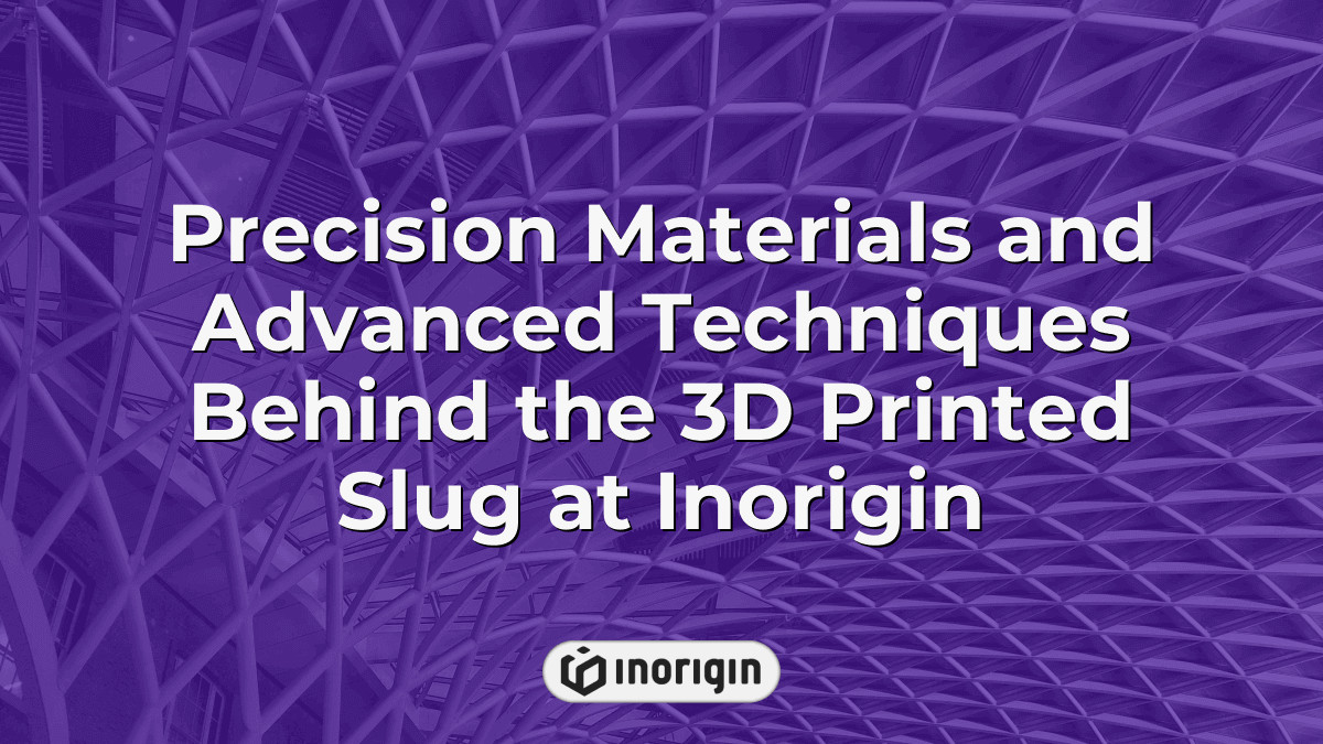 Precision Materials And Advanced Techniques Behind The 3d Printed Slug ...