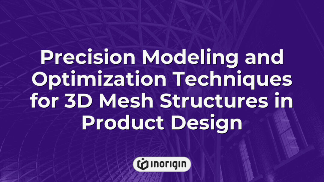 Advanced precision modeling and optimization techniques applied to complex 3D mesh structures in innovative product design, enhancing functionality and aesthetics through engineering expertise.
