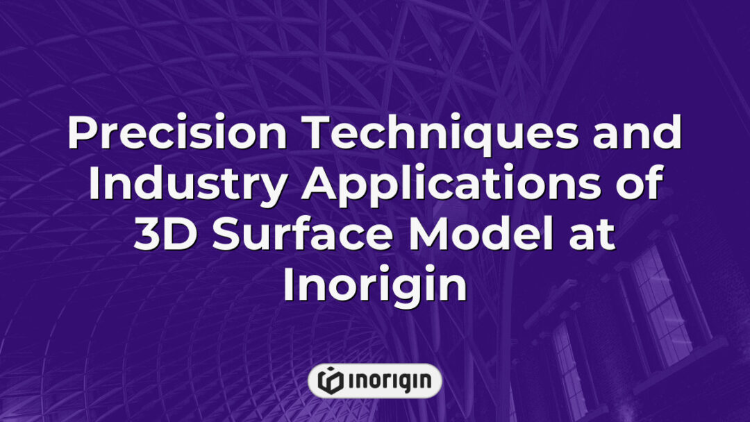 Detailed 3D surface model showcasing precision techniques and diverse industry applications created through advanced 3D printing and engineering at Inorigin studio in Greece.