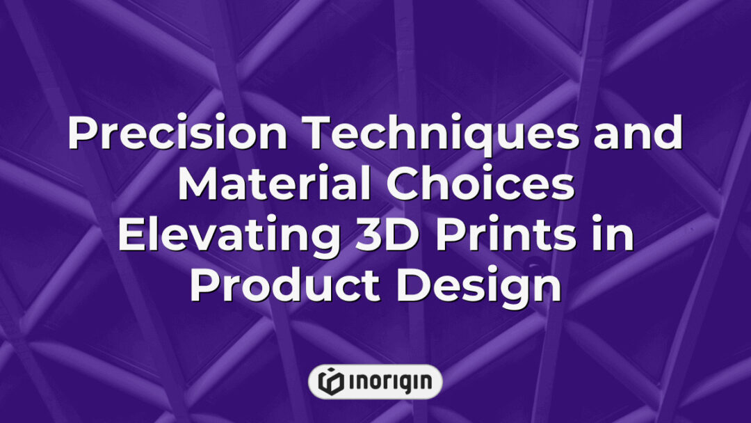 Advanced 3D printing techniques showcasing precise material selection and innovative methods to enhance product design quality and engineering performance in a professional studio.