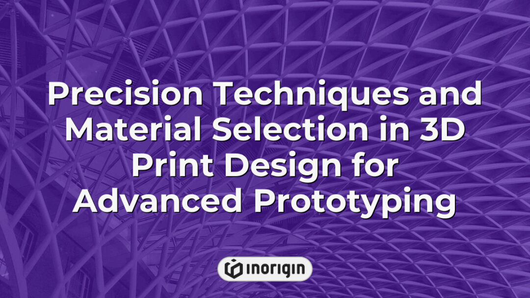 Advanced 3D printing techniques showcasing precise material selection and design optimization for creating high-quality, functional prototypes in a professional studio setting.