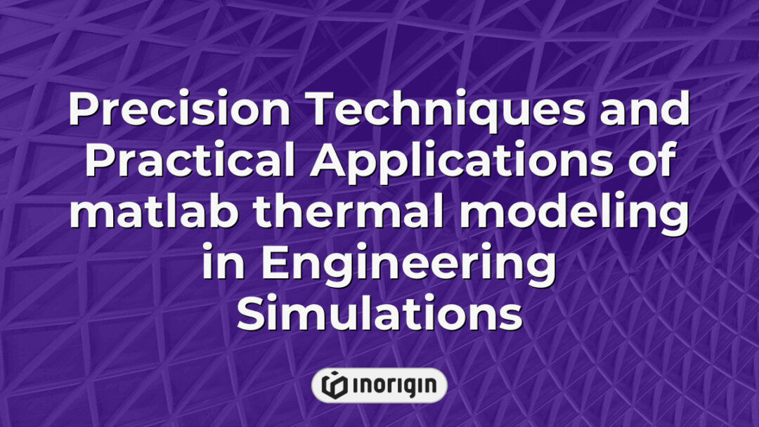 Advanced engineering simulation showcasing precision techniques in MATLAB thermal modeling, demonstrating practical applications for product design and thermal analysis.