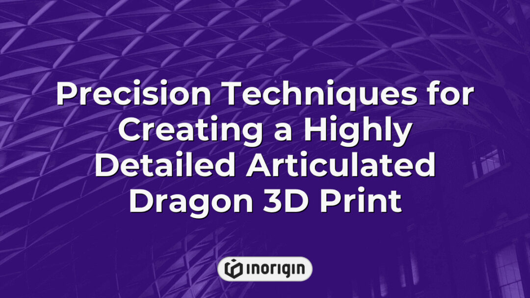 A highly detailed articulated dragon 3D print showcasing advanced precision techniques in 3D modeling and mechanical engineering for functional product design.