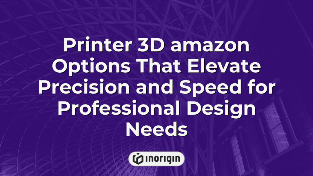 Advanced 3D printers available on Amazon featuring high precision and fast printing speeds, ideal for professional product design, engineering, and prototyping studios.