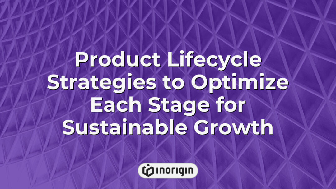 Detailed infographic illustrating product lifecycle strategies used by design and engineering studios to optimize each development stage for sustainable growth and innovation.
