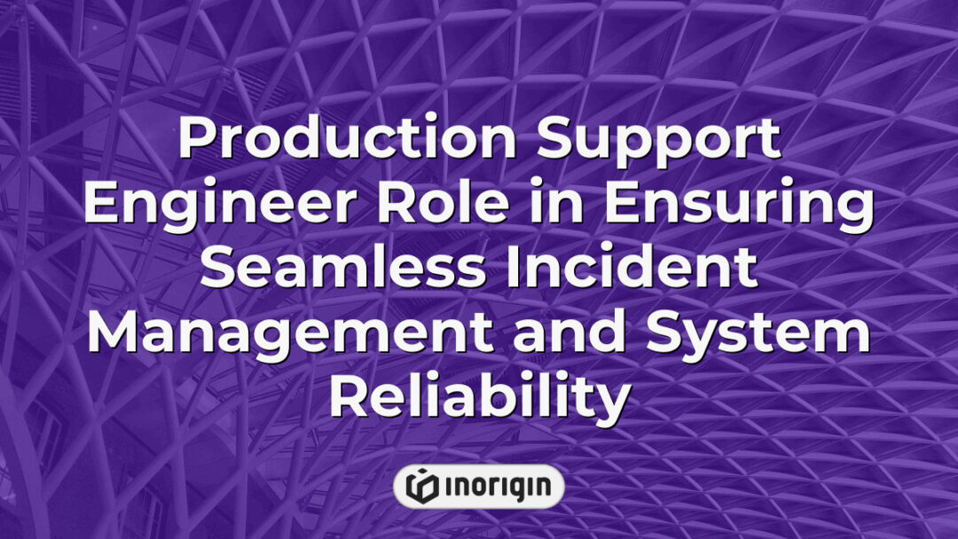 Production support engineer actively monitoring and managing system incidents to ensure continuous reliability and seamless operational performance in product design engineering.