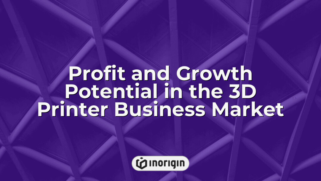Graph illustrating the profit and growth potential in the 3D printer business market, highlighting trends in technology adoption, market expansion, and revenue opportunities within the 3D printing industry.