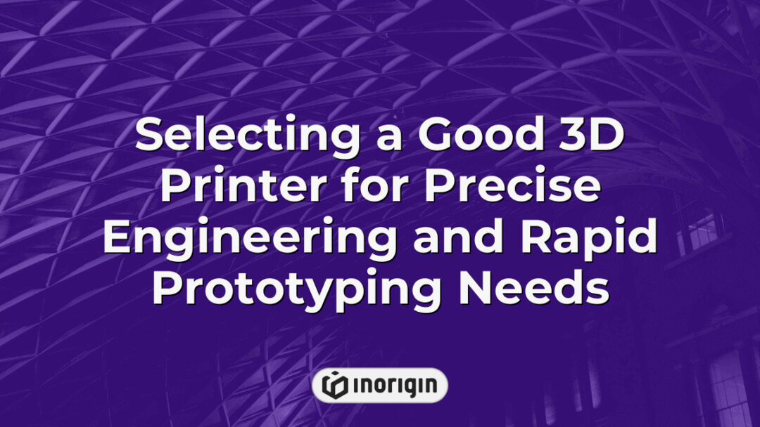 A detailed comparison and selection process of advanced 3D printers tailored for precise engineering applications and rapid prototyping in product design studios.