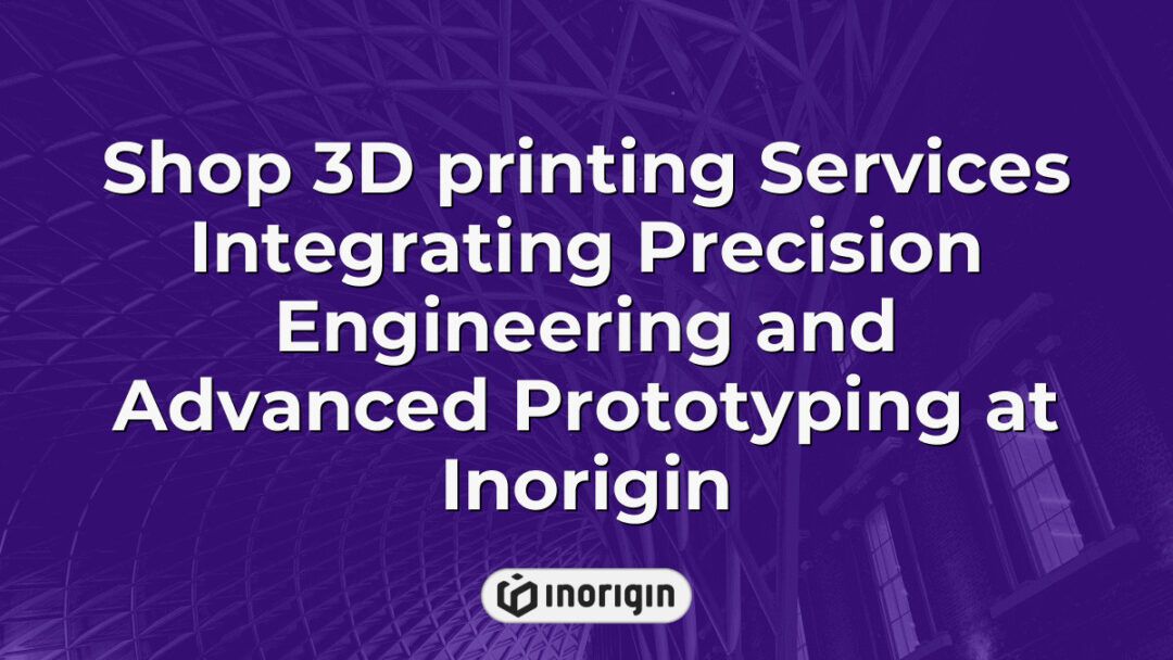 Advanced 3D printing services at Inorigin studio in Patra, Greece, combining precision engineering and rapid prototyping for innovative product development.