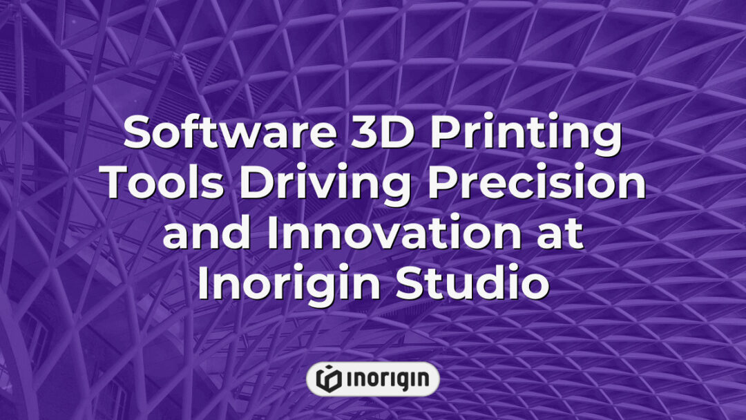 Advanced software tools used in 3D printing at Inorigin Studio in Patra, Greece, enhancing precision and innovation in product design and engineering processes.