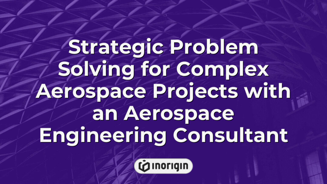 Aerospace engineering consultant engaged in strategic problem solving for complex aerospace projects, utilizing advanced design and engineering techniques to optimize performance and innovation.