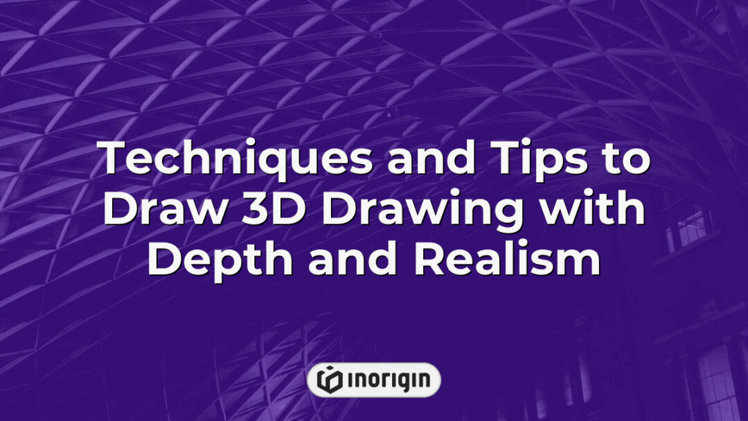 Detailed illustration demonstrating advanced techniques and tips for creating 3D drawings with depth and realism, enhancing design visualization skills for innovative product development.