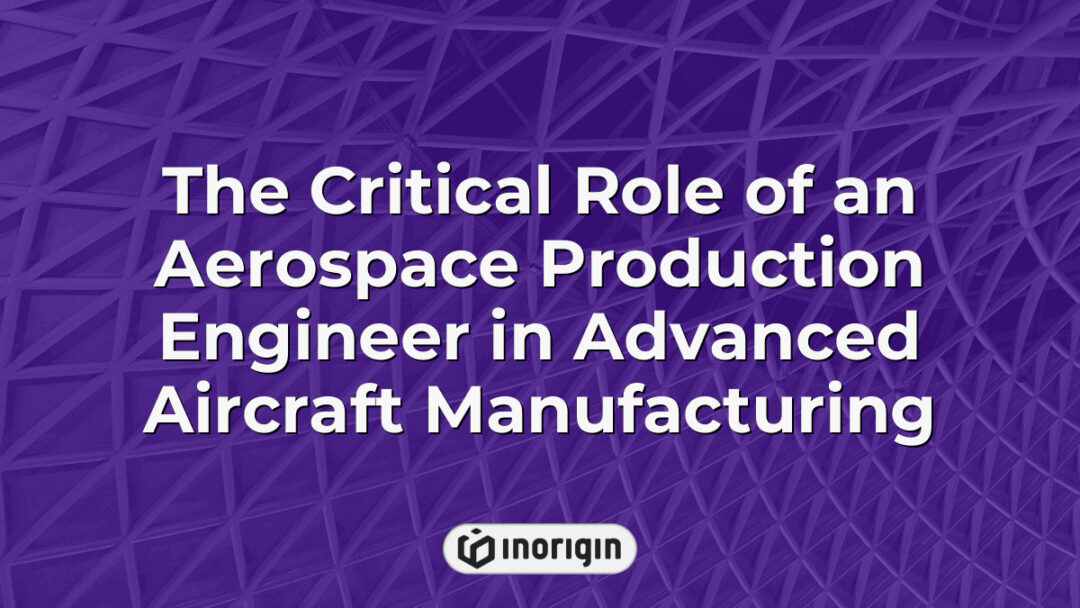 An aerospace production engineer overseeing advanced aircraft manufacturing processes, ensuring precision engineering and quality control in a high-tech facility.