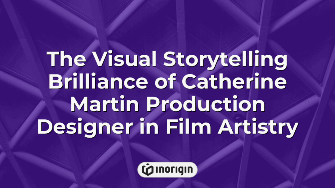A detailed representation showcasing the visual storytelling expertise of Catherine Martin, an acclaimed production designer known for her influential work in film artistry and set design.