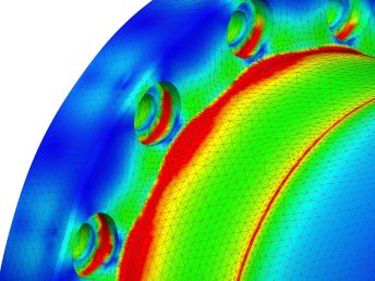 Inorigin's Finite Element Analysis (FEM/FEA) process showcasing advanced engineering techniques used in product design for optimal functionality and performance.