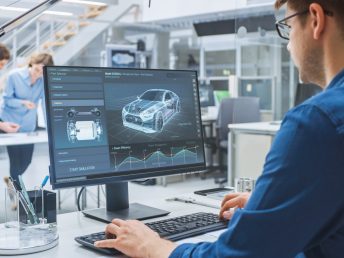 Inorigin Kinematic Analysis Automotive showcasing advanced engineering techniques used in automotive design, illustrating the precision of mechanical simulations and product development processes.
